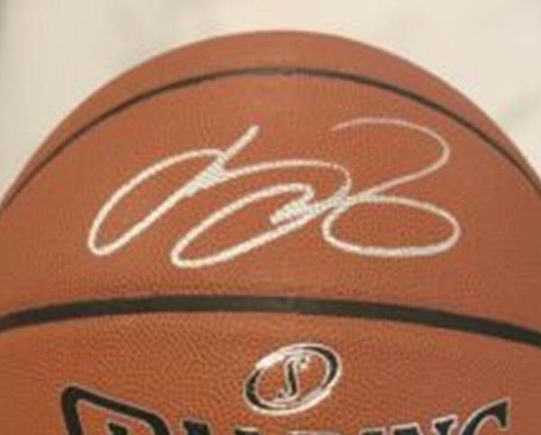 

lebron autographed signed signatured usa america indoor outdoor collection sprots basketball ball1041218
