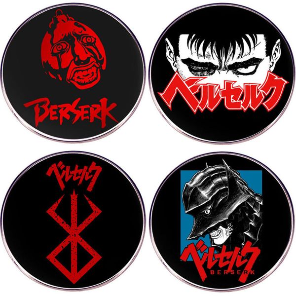 

sword legend brooch cute anime movies games hard enamel pins collect metal cartoon brooch backpack hat bag collar lapel badges 5 colors, Blue