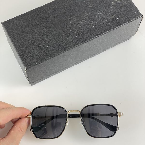 

1pcs fashion round sunglasses eyewear sun glasses designer brand black metal frame dark glass lenses for mens womens better, White;black
