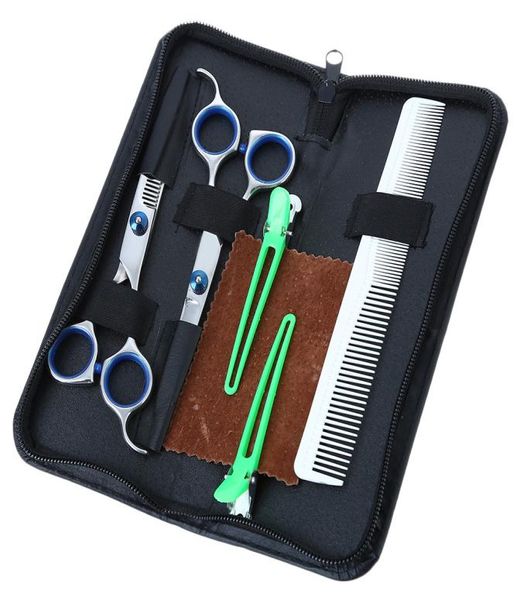 

60in professional hairdressing hair scissors set cutting thinning barber shears hair salon with combhairpinpu case4769747