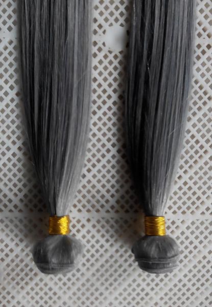 

grey color brazilian straight hair weave silver grey 100 human hair weave 6a unprocessed double weft hair weaving2443939, Black