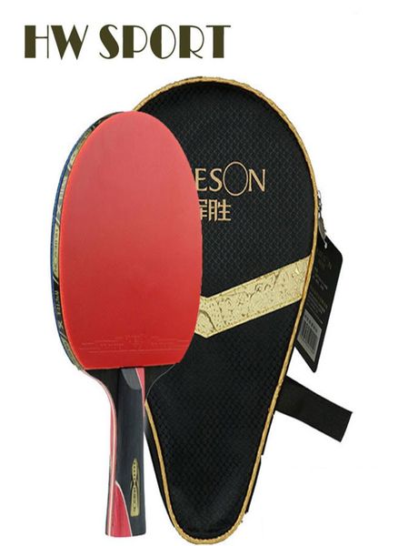 

5 star ping pong racket carbon98 fiber professional table tennis racket bat paddle2182775