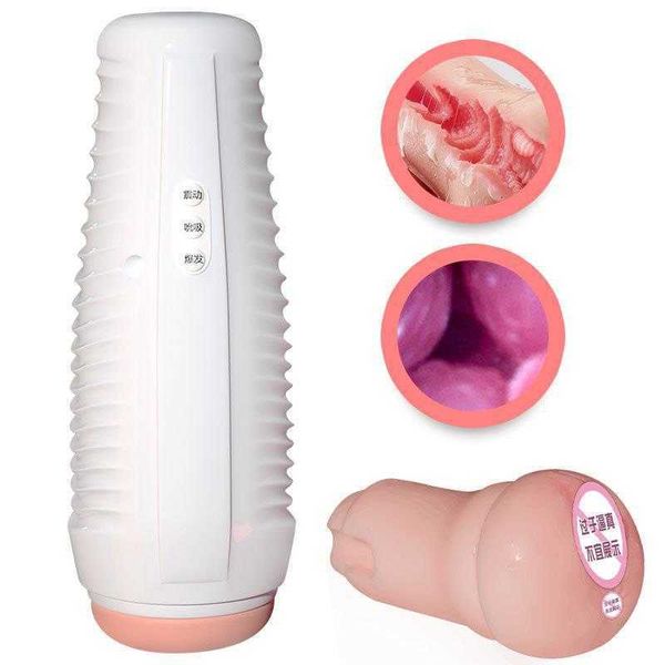 

sex toy Jiyu Aircraft Cup Fully Automatic Sucking Masturbation Device Adult Sexual Tools Male Inverted Mold Products