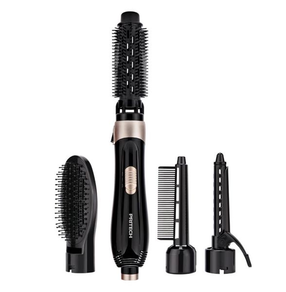 

pritech hair dryers curly hair massage straight hair curler 4 in 1 anion household unfoldable handle9639159