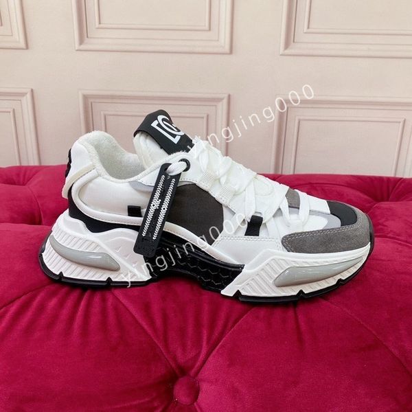 

new fashion classics designers sneakers camouflage casual shoes stylist shoes checkered studded flats mesh fashion trainers2023, Black
