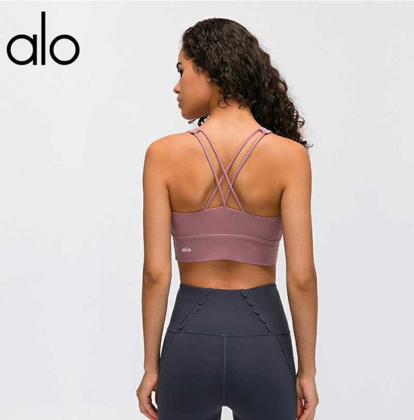 

undefined yoga bras double shoulder strap shockproof sports underwear women gathering breathable fitness sports bra3203672