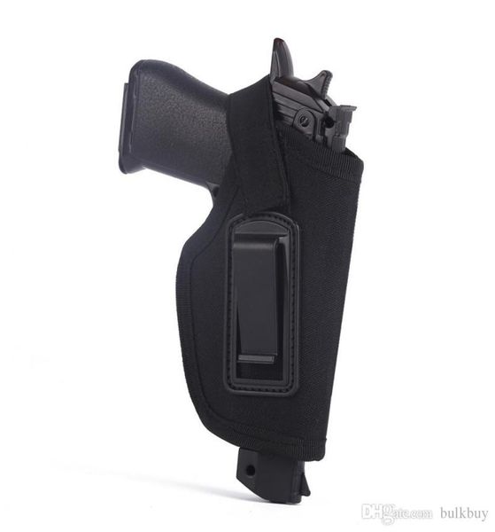 

5 colors outdoor hunting sports nylon tactical all compact subcompact pistols waist concealed belt holster4640491