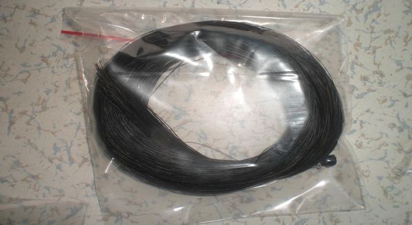 

1 pc quality black hair black bow hair 81cm 7 grams each one black horse tail hair3877091