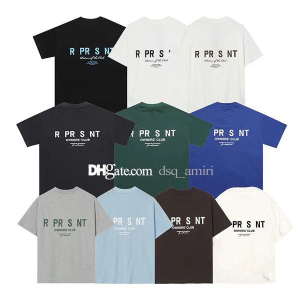 

2023 mens owners club t-shirts designer t shirt shirts designers t-shirt for men women womens summer cotton black white fashion casual short, White;black