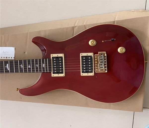 

rare santana ll santana yellow quilt guitar reed smith 22frets electric guitar1087198