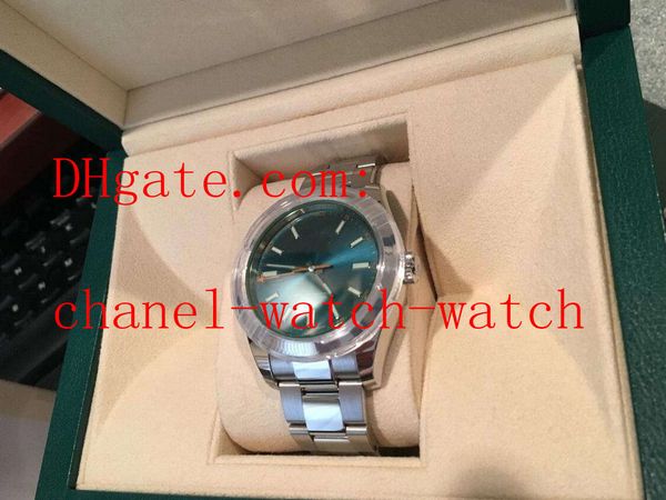 

elling 40mm men's sport watch wristwatches green crystal 116400 sapphire glass automatic machinery mens watch original box/papers, Slivery;brown