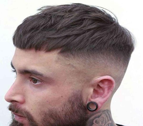 

mumupi men039s short wig natural synthetic black hair round head young hairstyle6828421