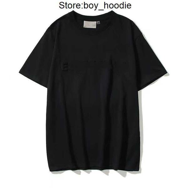 

2023 ess designer mens t-shirts womens tees short summer fashion casual with letter superior quality sdfb clothing, White;black