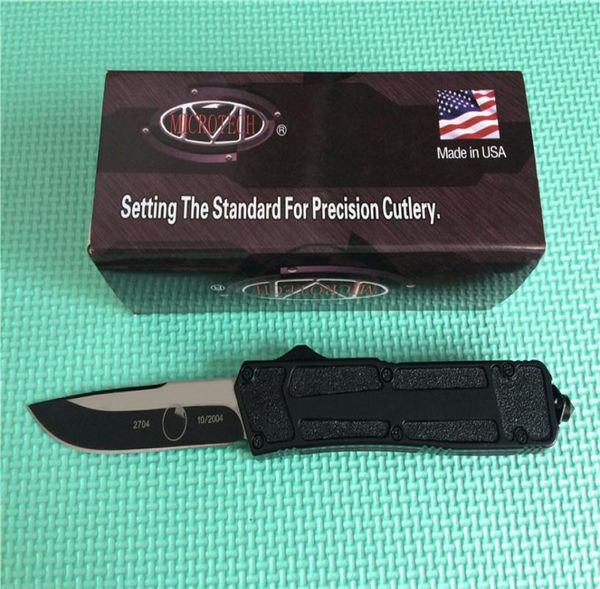 

scarab knives tactical with pocket micro tech 440c double blade front teeth knife tactical clipsheath tools automatic surviv6667744