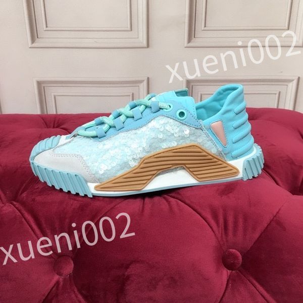 

new luxury designer flat sneaker trainer casual shoe denim canvas leather white letter fashion platform mens womens low sneakers, Black