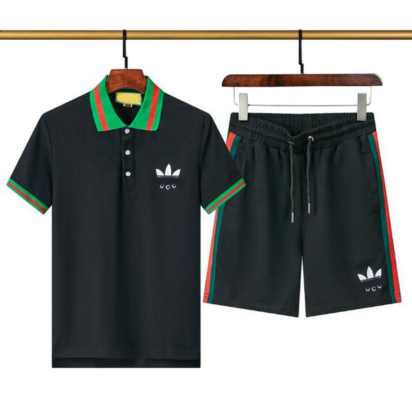 

mens tracksuits sets jogger shirts sporting suit men women short pants t-shirt pullover designer sportswear set, Gray