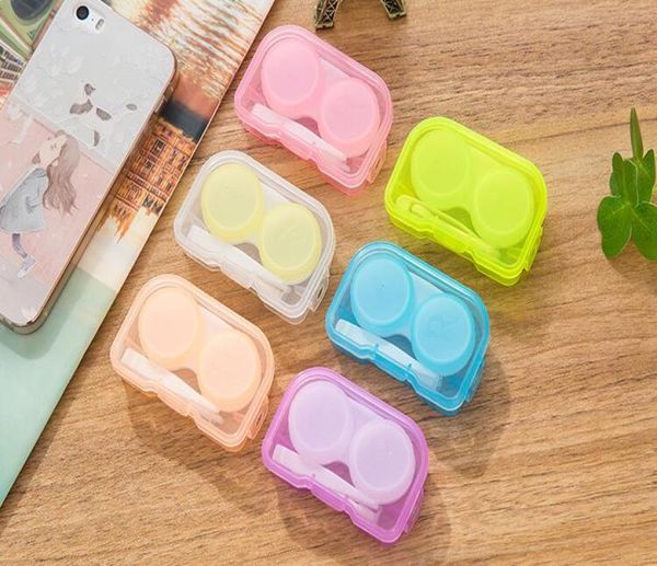

halloween contact lens case contact lens box accessories 6 colors contact lens kit7338139
