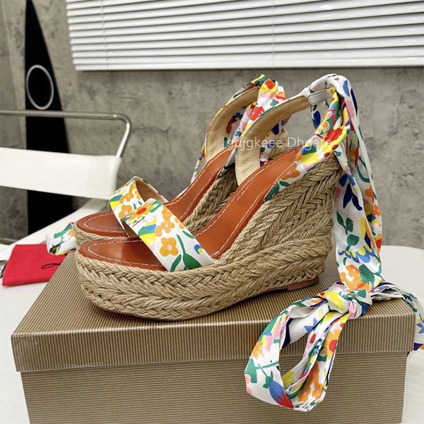 

women heeled platform designer sandals wedge high heels espadrilles studded rhinestone gladiator shoes strap rivets ankle strap with box, Black