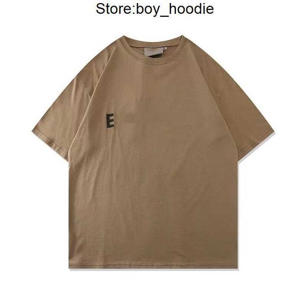 

2023 ess designer mens t-shirts womens tees short summer fashion casual with letter superior quality p3m3, White;black