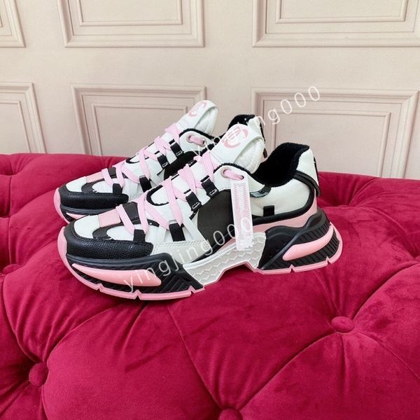 

fashion classics designers sneakers camouflage casual shoes stylist shoes checkered studded flats mesh fashion trainers2023, Black