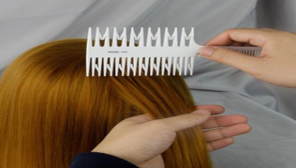 

professional hair dyeing comb highlight sectioning combs fish bone rat tail brush barber hairdressing tint coloring dye styling to5316232, Silver