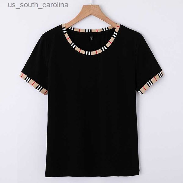 

t shirt women white tees summer 2023 casual korean fashion black short sleeve y2k slim tee shirts harajuku ladies shirt l230522