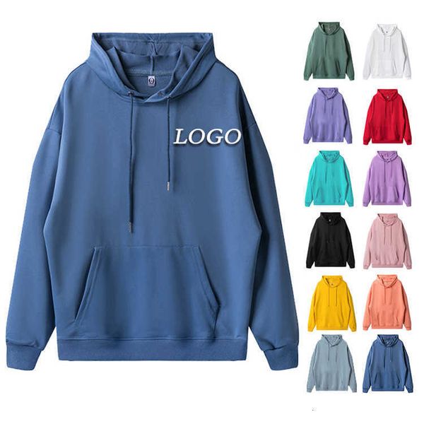 

custom embroidered hoodies men's 100% polyester oversized sweatshirts, Black