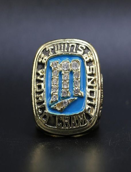 

minnesota 1987 twins baseball world championship ring whole drop 4324718