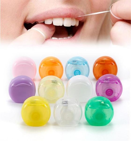 

ywf 1pc 10m oral care dental hygiene portable pick floss polyester daily life tooth flosser interdental brush teeth clean tool269925360