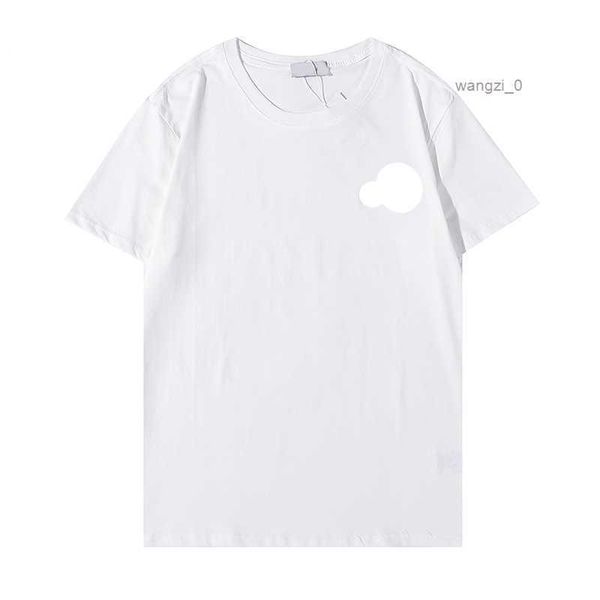 

mon designer t-shirts women graphic tees embroidered badge polo t shirt summer brand cotton 42ye zetc, White;black