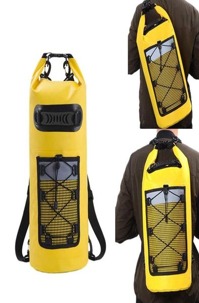 

waterproof backpack reflective mesh bag pvc drifting bag kayak dry outdoor camping8576773