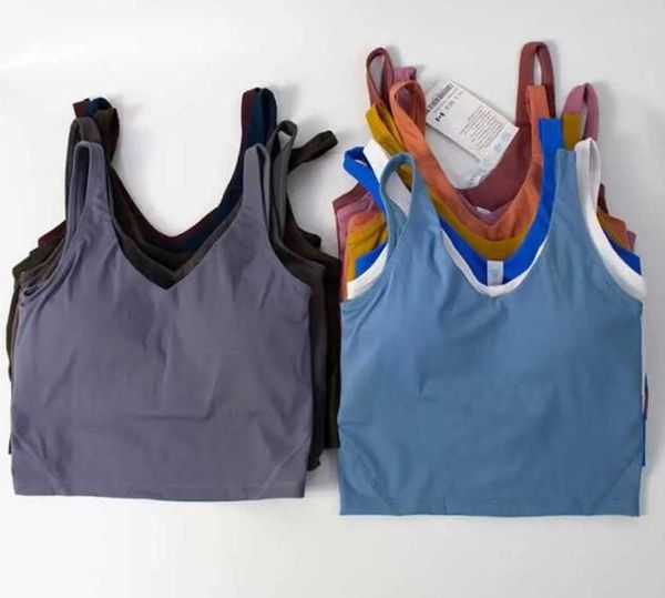 

lulus yoga outfit back align tank gym clothes women casual running nude tight sports bra fitness fashion beautiful underwear vest shirt, Black;white