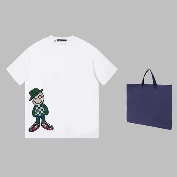 

hip hop muscle fit curve hem white cotton custom printed men's and women's t-shirt casual quantity trend high street shirt sweatsh, Black;brown