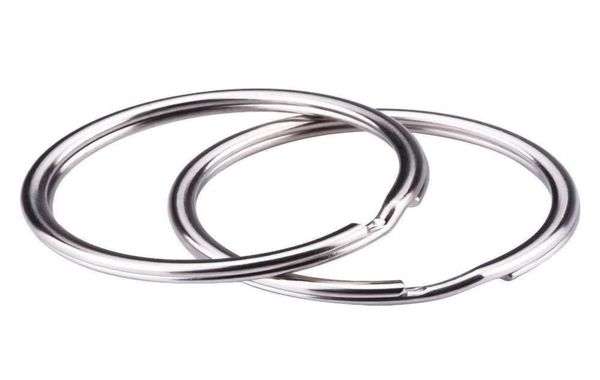 

factory metal stainless steel ring key chain toy accessories9208228, Silver