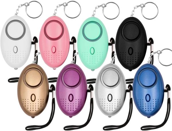 

personal alarm siren 130db keychain with emergency led security protection devices anti attack tool for women girls kids outdoor t3152192