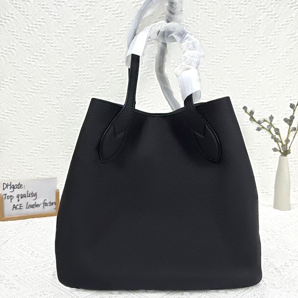 

designer hollow out shopping bag 30cm l21851 genuine leather tote bag with box