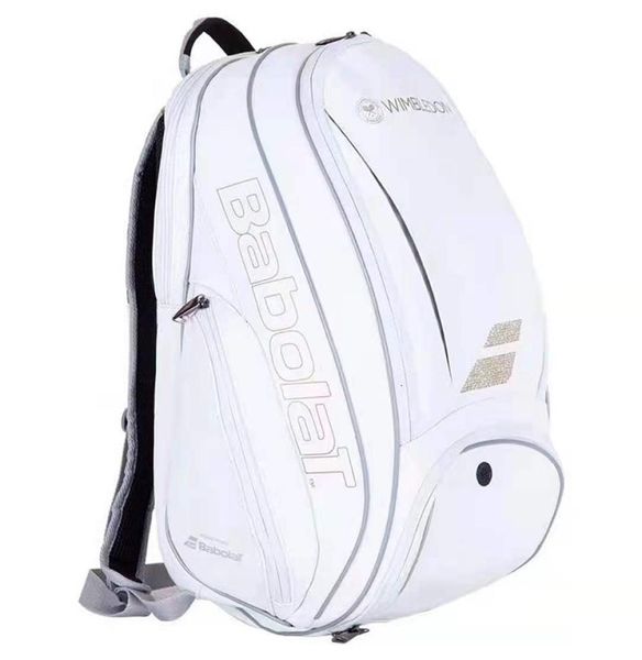 

tennis bag can accommodate 3 racket backpack sports training bags large with shoes pocket storage waterproof4481801