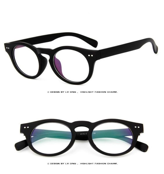 

new vintage optical glasses frame plastic eyeglasses black retro frame clear lens eyewear lt21756628074