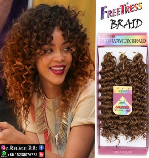 

tress crochet hair crochet curly 3pcspack kinky curly 2017 tress ombre bug jerry curly 10inch synthetic braiding h3959684, Black