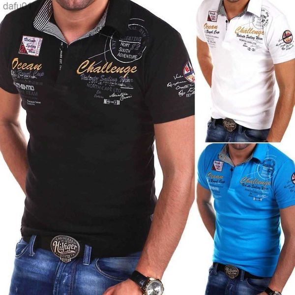 

men's new fashion summer short sleeve printing t shirt l230520, White;black