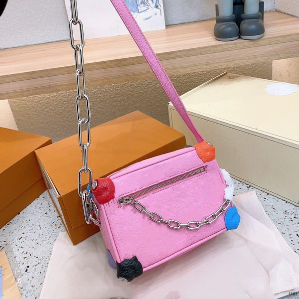 

shoulder bags shoulder bags designer men women bags retro mini soft trunk flower bag cosmetic case luxury tote handbag clutch genuine leathe