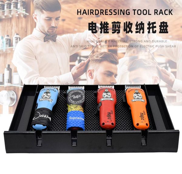 

hairdresser tool mat soft nonslip mat storage box display cabinet hair salon electric hair clipper scissors comb nonslip mat2381512