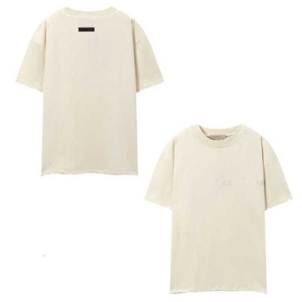 

essentiel men's t-shirts women essent designer shorts chest letter tshirts short sleeve shirt essentail loose casual rsf2xhsf, White;black