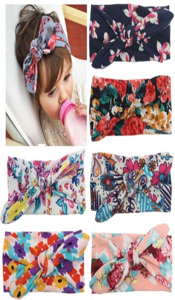 

designer handbands for baby kids girl flower hair accessories head bands rabbit ear style fascinator headpieces for gift4936575, Slivery;white