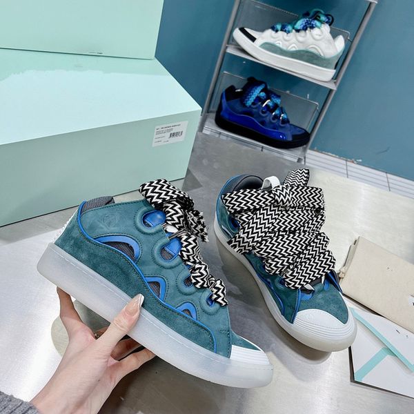 

2023the new men fashion casual shoes america's cup design sneakers patent leather and nylon mens shoes 0605, Black