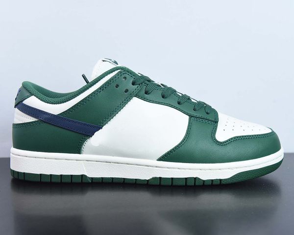 

duks low gorge green skateboard shoes gorge green/midnight navy-phantom sports shoes outdoor sneakers with box