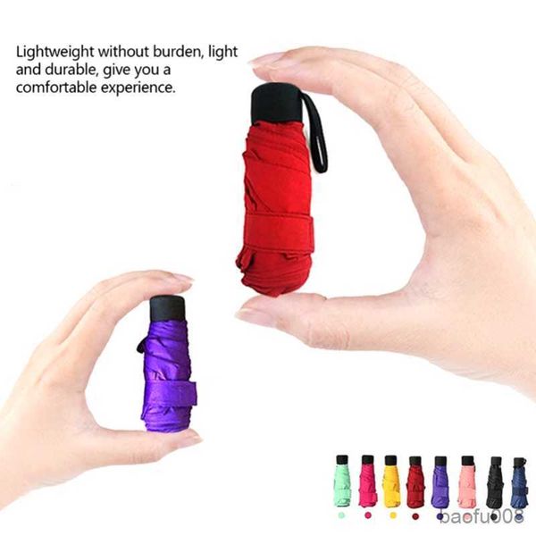 

umbrellas foldable umbrella mini umbrella candy color traveling rain gear rainy day pocket umbrella mini folding sun umbrellas travel umbr r
