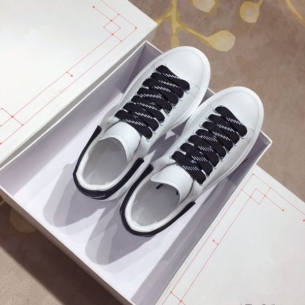

classics designer brand women men sneaker casual shoes trainers dress shoes mens leather breathable open for change low outdoor sports sneak, Black