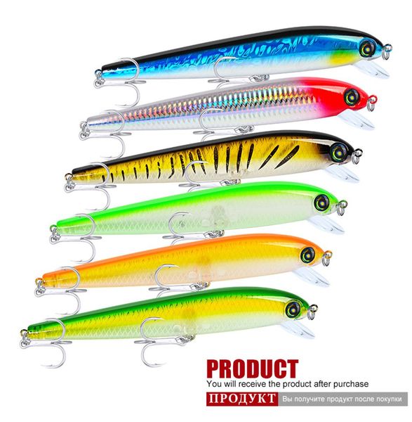 

3d big game minnow laser artificial fishing lure 27g 175m plastic box transparent wobbler swimbaits diving depth 1535m6455530