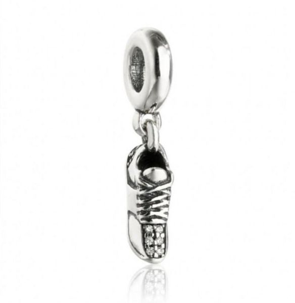 

mothers day gift running shoes charms pendants 925 sterling silver dangle family beads fit diy brand bracelets jewelry making acce6444668, Black